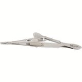 Miltex Kalt Needle Holder, 5⅜" (13.6 cm), Straight, Delicate Jaws, with Lock, Serrated Thumb Plate. MPN: 18-1800