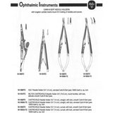 Miltex Castroviejo Needle Holder, 4¾" (12.1 cm), Delicate Smooth Jaws, with Lock, Tungsten Carbide, Round Handles. MPN: 18-1816TC - Image 3