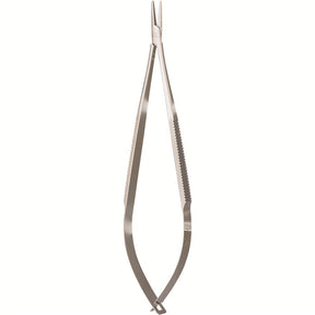 Miltex Castroviejo Needle Holder, 5½" (14 cm), Straight, Smooth Jaws, without Lock. MPN: 18-1820