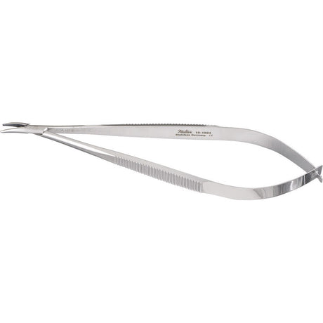 Miltex Castroviejo Needle Holder, 5½" (14 cm), Curved, Smooth Jaws, without Lock. MPN: 18-1824