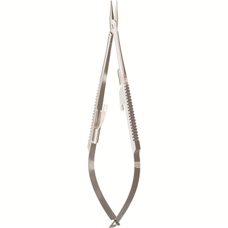 Miltex Castroviejo Needle Holder, 5¾" (14.5 cm), Straight, Extra Delicate Jaws, with Lock. MPN: 18-1831