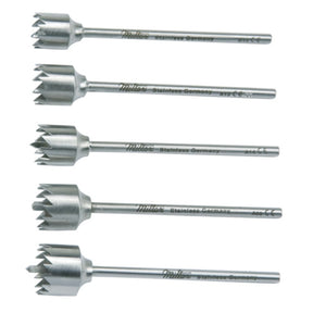 MILTEX ARRUGA Lacrimal Trephine, 2-1/8, without center point, 7mm diameter. MPN: 18-1950-7