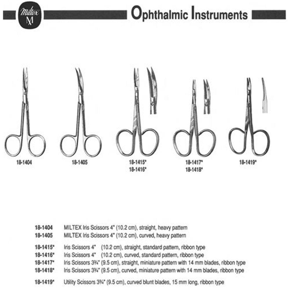 MILTEX WILLIAMS Eye Speculum, 2-3/4" (7 cm), small blades 11 X 5 mm. MPN: 18-24 - Image 2