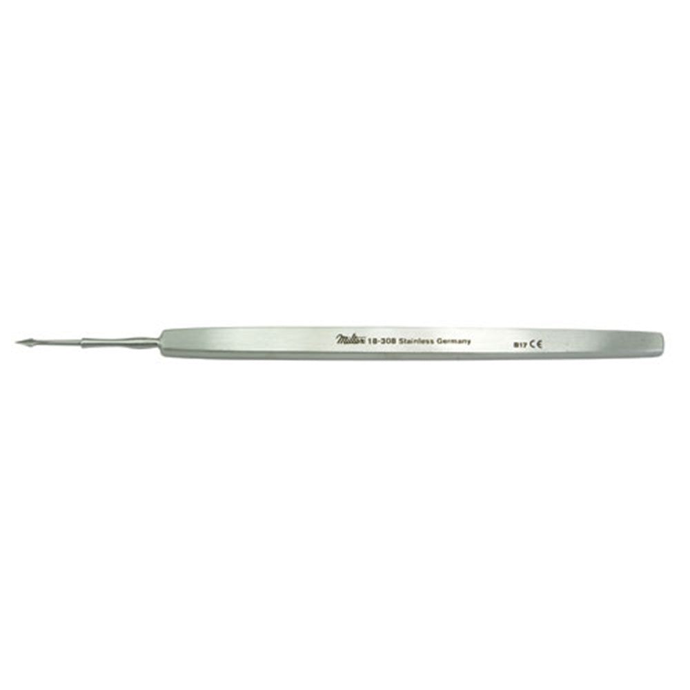 MILTEX BOWMAN Needle with Stop, 4-3/4" (12.1 cm), straight, blade 3 mm. MPN: 18-308