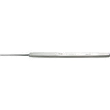 MILTEX VON GRAEFE (BECKER) Cystotome, 4-3/4" (12.1 cm), 1 mm blade, right angle, malleable shaft. MPN: 18-314