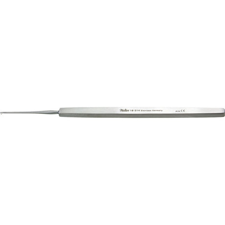 MILTEX VON GRAEFE (BECKER) Cystotome, 4-3/4" (12.1 cm), 1 mm blade, right angle, malleable shaft. MPN: 18-314