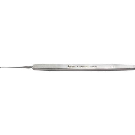 MILTEX DAVIS Foreign Body Spud, 4-3/4" (120.5mm), 0.8 mm blade. MPN: 18-372