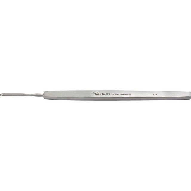 MILTEX DIX Foreign Body Spud, 4-5/8" (118.5mm), 1.6mm blade. MPN: 18-374