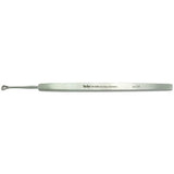 MILTEX ELLIS Foreign Body Spud, 4-1/2" (114mm), 1.3mm blade, curved. MPN: 18-380