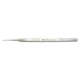 MILTEX ELVIS Foreign Body Spud, 4-3/4" (12.1 cm), oval curette 1 X 3 mm with fine point. MPN: 18-384