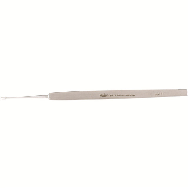 MILTEX GUTHRIE Fixation Hook, sharp double prongs 1.5 mm wide. MPN: 18-416