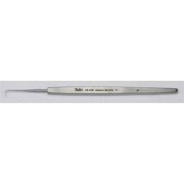 MILTEX WIENER Corneal Hook, sharp. MPN: 18-418