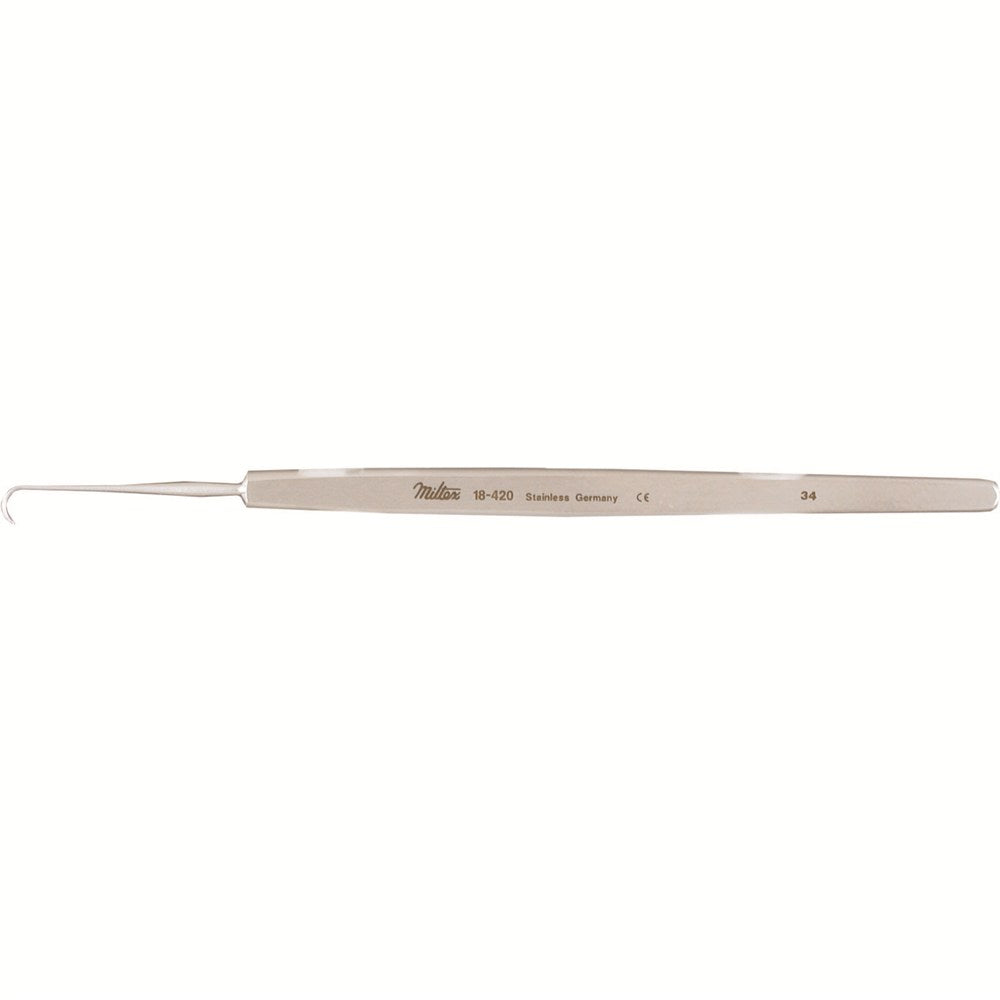 MILTEX WIENER Corneal Hook, blunt. MPN: 18-420