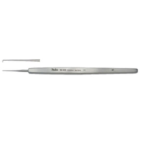 MILTEX NUGENT Hook, 4-3/4" (12.1 cm), right angle, sharp. MPN: 18-428