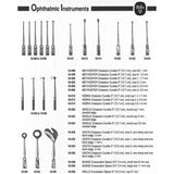 MILTEX MEYHOEFER Chalazion Curette 5" (127mm), Size 0, 1.5mm Diameter. MPN: 18-499 - Image 2