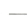 MILTEX HEBRA Chalazion Curette 5-1/8" (129mm), Oval Cup, 1 X 2.0mm. MPN: 18-510