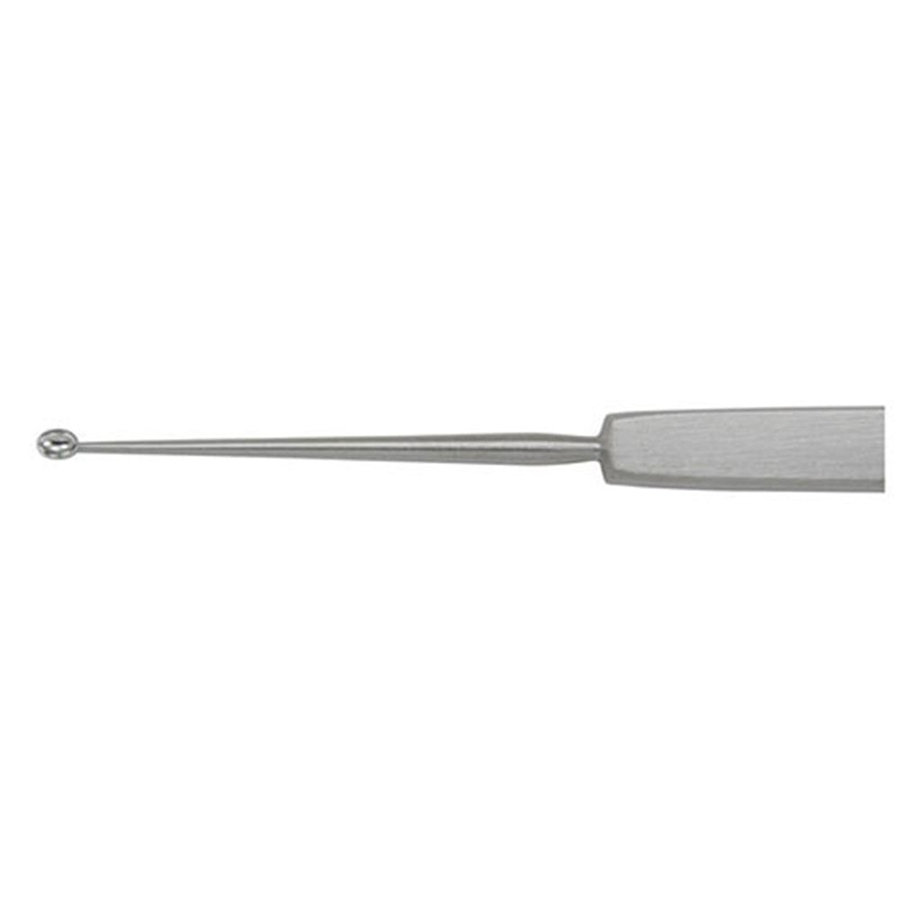MILTEX HEBRA Chalazion Curette 5-1/8" (129mm), Oval Cup, 2 X 2.7mm. MPN: 18-512