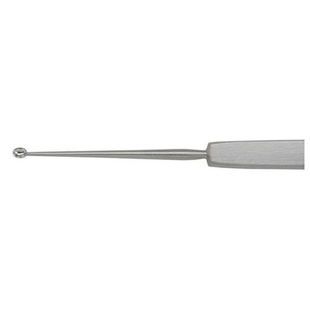 MILTEX HEBRA Chalazion Curette 5-1/8" (129mm), Oval Cup, 2 X 2.7mm. MPN: 18-512