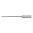 MILTEX SKEELE Chalazion Curette 5" (127.5mm), Round Cup, 2.5mm Diameter, with Serrated Edge. MPN: 18-524