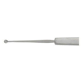 MILTEX SKEELE Chalazion Curette 5" (127.5mm), Round Cup, 2.5mm Diameter, with Serrated Edge. MPN: 18-524