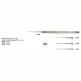 MILTEX SKEELE Chalazion Curette 5" (127.5mm), Round Cup, 2.5mm Diameter, with Serrated Edge. MPN: 18-524 - Image 3