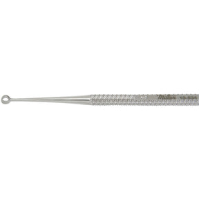 MILTEX HEATH Chalazion Curette 4-1/4" (108.3mm), size 2, one sharp & one blunt edge, 2mm diameter. MPN: 18-534