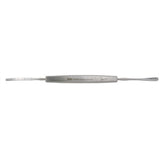 MILTEX LINDNER Cyclodialysis Spatula & Spoon, 5-1/2", malleable spatula end is graduated. MPN: 18-562