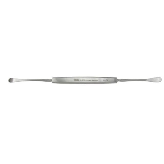 MILTEX GREEN Spatula, 6" (15.2 cm), one end 4 X 14 mm, other end 5 X 16 mm. MPN: 18-570