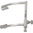 MILTEX COOK Eye Speculum, 1" (24mm) spread, 9mm blades, with locking screw, Infant Size. MPN: 18-63