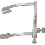 MILTEX COOK Eye Speculum, 1" (24mm) spread, 9mm blades, with locking screw, Infant Size. MPN: 18-63