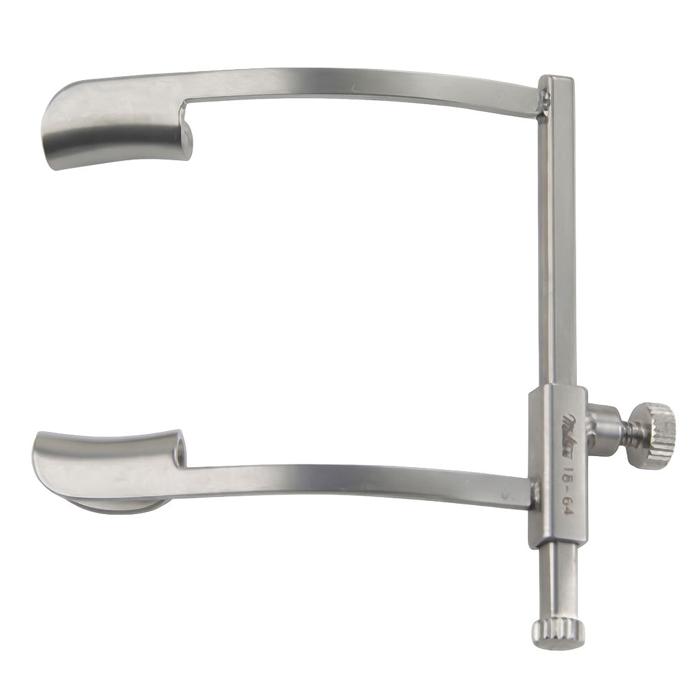 MILTEX COOK Eye Speculum, 1" (26mm) Spread, 11mm blades, with locking screw, Child Size. MPN: 18-64