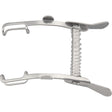 MILTEX MELLINGER Eye Speculum, 1-1/8" (27.5mm) Spread, Solid 16mm Blades. MPN: 18-66