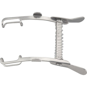 MILTEX MELLINGER Eye Speculum, 1-1/8" (27.5mm) Spread, Solid 16mm Blades. MPN: 18-66