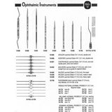 MILTEX WILLIAMS Lacrimal Probe, 5-1/8" (130mm), silver, double ended, sizes 3-4, 1.0mm and 1.1mm tips. MPN: 18-728 - Image 3