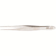 MILTEX Eye Dressing Forceps, 4" (101mm), delicate pattern, straight, 0.55mm wide serrated tips. MPN: 18-779