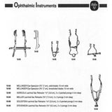 MILTEX AGRICOLA Lacrimal Sac Retractor, 1-1/2" (38mm), 3 X 3 sharp prongs. MPN: 18-80 - Image 3
