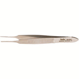 MILTEX VON GRAEFE Eye Dressing Forceps, 2-7/8" (72mm), straight, serrated. MPN: 18-814