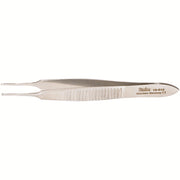 MILTEX VON GRAEFE Iris Forceps, 2-7/8" (72mm), straight, 1 X 2 teeth. MPN: 18-816