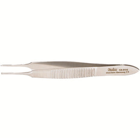 MILTEX VON GRAEFE Iris Forceps, 2-7/8" (72mm), straight, 1 X 2 teeth. MPN: 18-816
