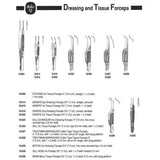 MILTEX GILL (Chandler) Iris Forceps, 3" (7.6 cm), fine cross serrated tips, 0.6 mm wide. MPN: 18-825 - Image 2