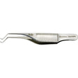 MILTEX GILL-HESS Iris Forceps, 2-3/4" (7 cm), 1 X 2 teeth forward 0.5 mm. MPN: 18-830