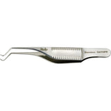 MILTEX GILL-HESS Iris Forceps, 2-3/4" (7 cm), 1 X 2 teeth forward 0.5 mm. MPN: 18-830