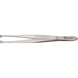 MILTEX GRAEFE Fixation Forceps, 4-3/8" (11.2 cm), standard jaws 4.5 mm wide, fine teeth. MPN: 18-850
