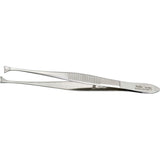 MILTEX WALDEAU Fixation Forceps, 4-3/8" (11.2 cm), concave jaws 5 mm wide, fine teeth. MPN: 18-860