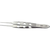 MILTEX BISHOP-HARMON Micro Tissue Forceps, 3-3/8" (85.5mm), delicate, 1 X 2 teeth, 0.35mm wide at tip. MPN: 18-867