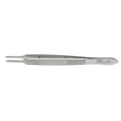 MILTEX CASTROVIEJO (Alvin) Fixation Forceps, 3-3/4" (9.5 cm), straight, 1 X 1 curved teeth extending beyond each other. MPN: 18-876