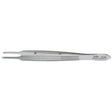 MILTEX CASTROVIEJO Fixation Forceps, 3-3/4" (9.5 cm), straight, 2 X 2 curved teeth extending beyond each other. MPN: 18-878