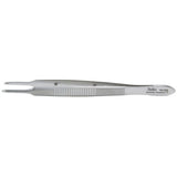 MILTEX CASTROVIEJO Fixation Forceps, 3-3/4" (9.5 cm), straight, 2 X 2 curved teeth extending beyond each other. MPN: 18-878