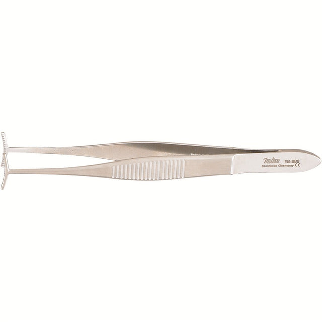 MILTEX GREEN Fixation Forceps, 4" (10.2 cm), T-Shape, 12 mm jaws, 19 X 20 teeth. MPN: 18-896