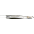 MILTEX LESTER Fixation Forceps, 3-3/4" (9.5 cm), delicate, 1 X 2 teeth, 0.6 mm wide. MPN: 18-912